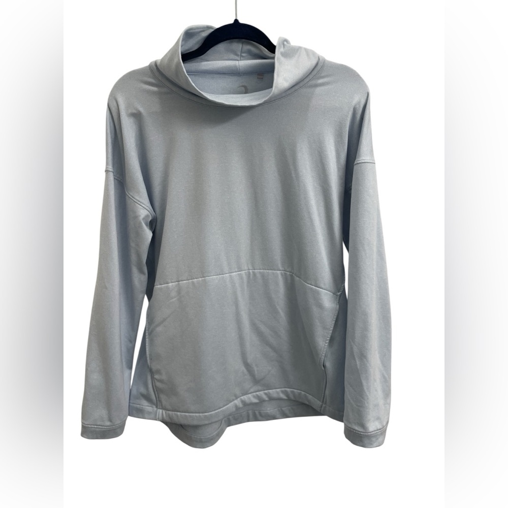 Zero Restriction Light Blue Mock Neck Sweater. Si… - image 1